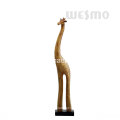 Polyresin Giraffe Tabletop Escultura (WTS0006A)